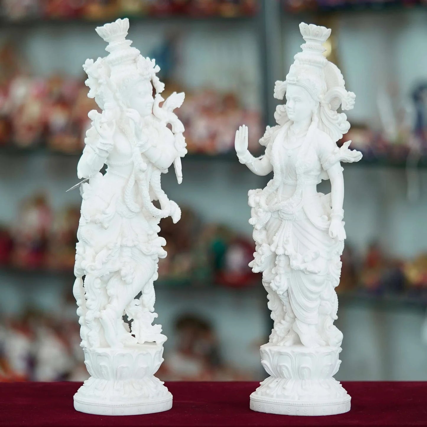 Marble Handmade Radha Krishna Ji