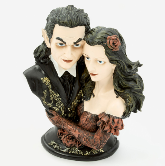 Multicolour Vampire Couple Halloween Decoration 31x25cm