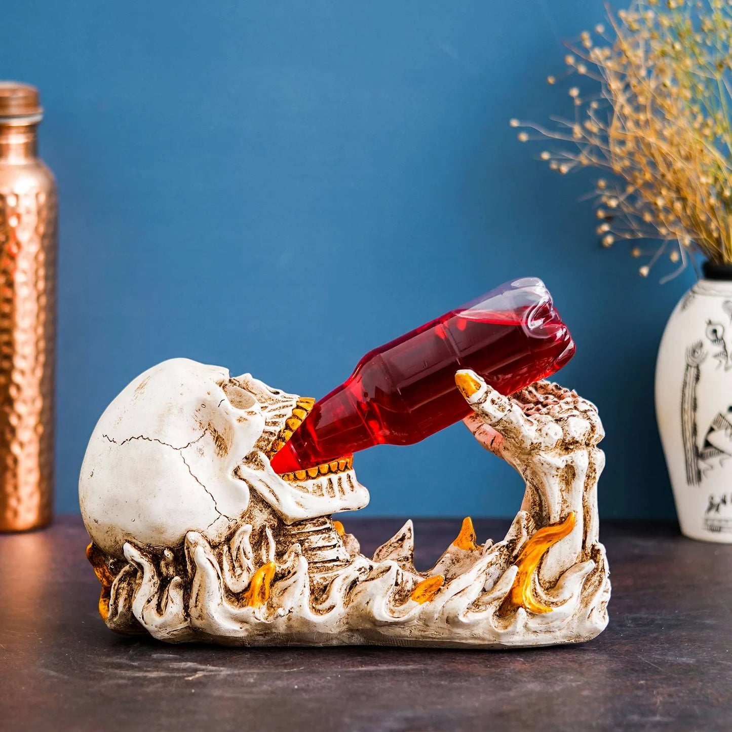 Skull Wine Holder
