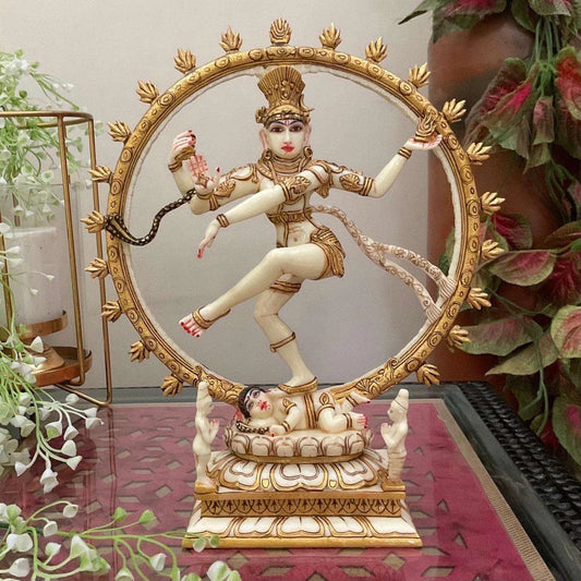 Marble Handmade Lord Natraj