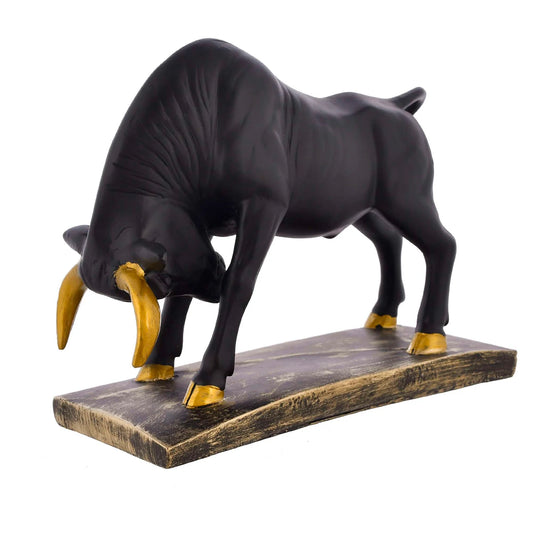 Antique Bull Sculpture