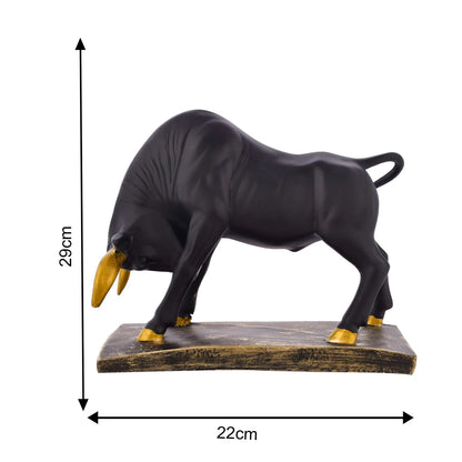 Antique Bull Sculpture