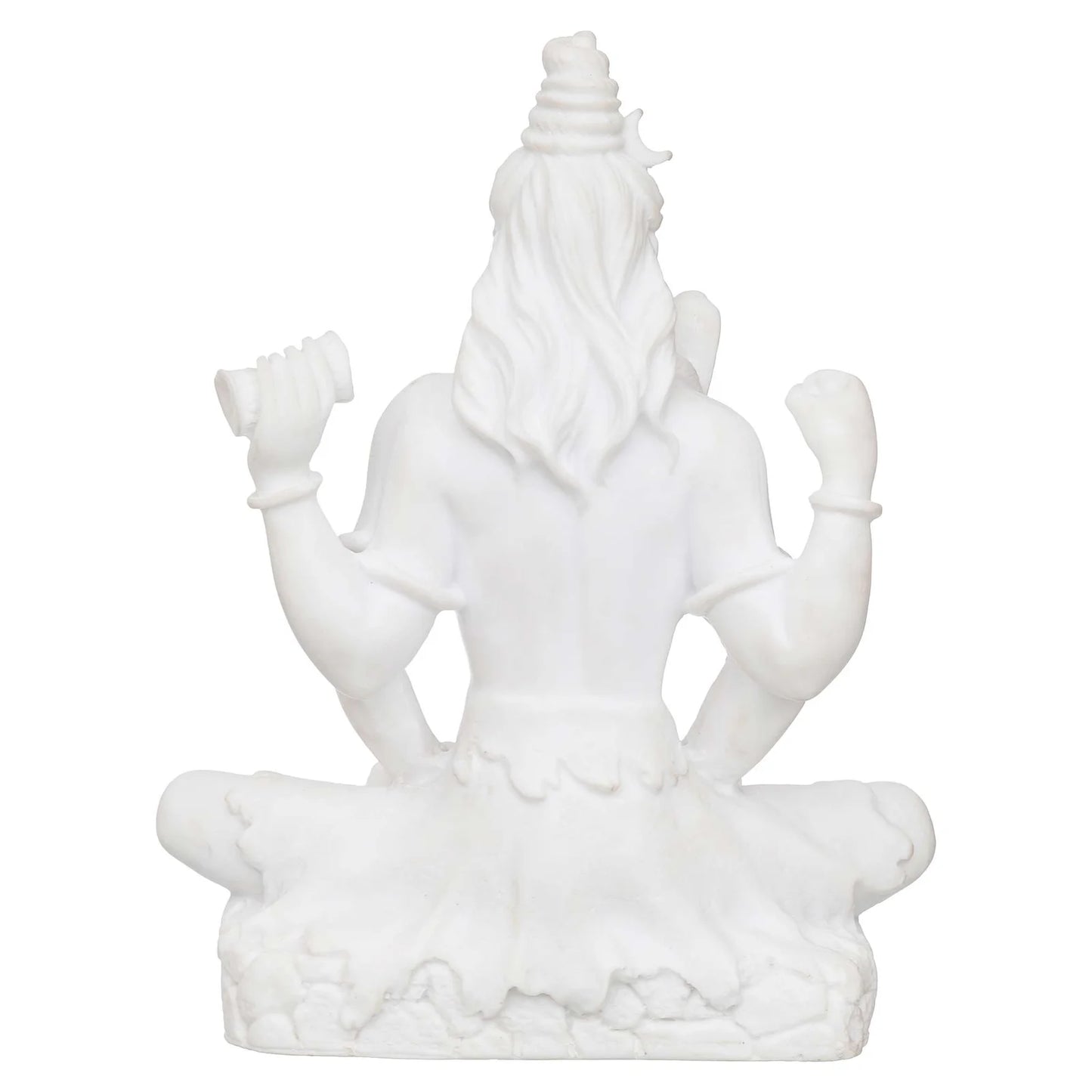 Handicraft Marble dust Lord Shiv ji Statue for Pooja