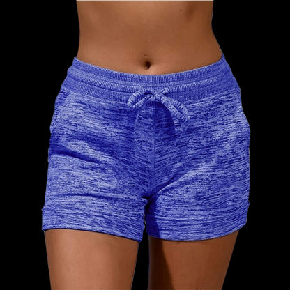 Female High Waist Pants Ladies Casual Fitness Sports Shorts