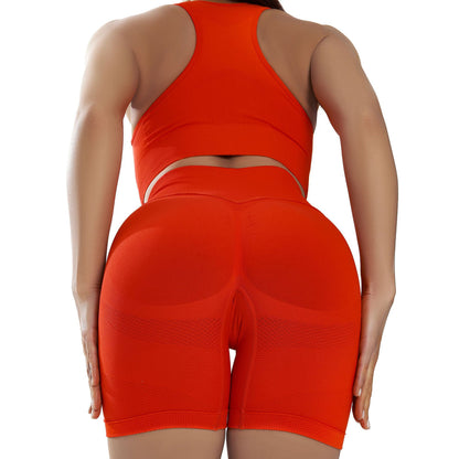Two Piece Women High Strength Shockproof Yoga Suit