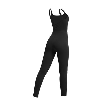 All-in-one Fitness Sports Suit Female Air Yoga Suit Sexy Peach Hip Jumpsuit