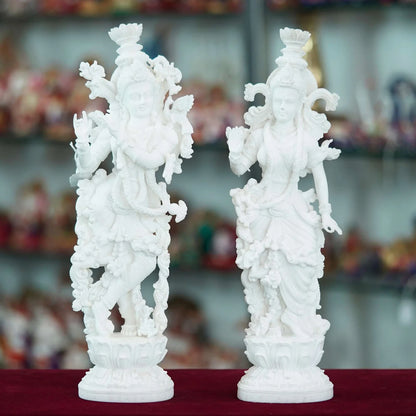 Marble Handmade Radha Krishna Ji
