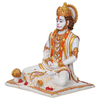 Lord Hanuman Sitting Statue